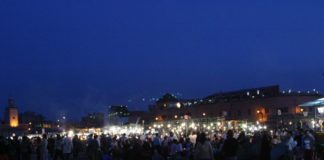 place-jemaa-el-fna-night